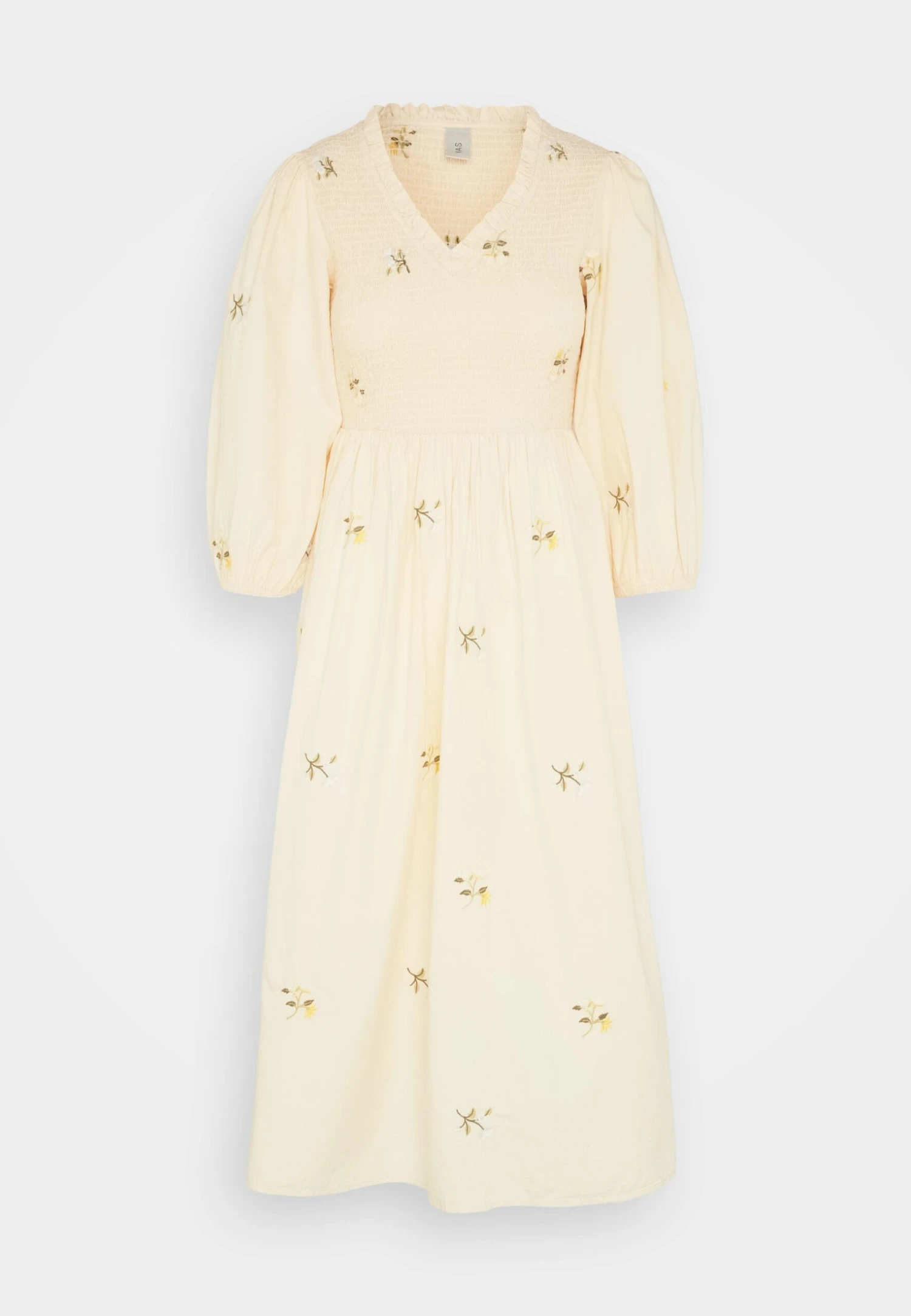 YAS Jubel Midi Dress - Jurk - Macadamia 7 YAS Jubel Midi Dress - Jurk - Macadamia - Afbeelding 5