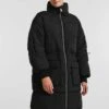 YAS Sealy - Winterjas - Black -Yas 76f8d8dc9e4e464e87e5edccc6bc2ef5