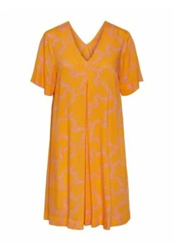 YAS Jurk - Blazing Orange -Yas 778e113ad20042b692874abc470ee1e2