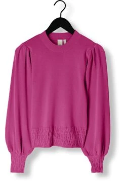 YAS Mocksta Ls S - Roz - Trui - Roze