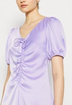 YAS Zura Drawstring Dress - Cocktailjurk - Purple 13 YAS Zura Drawstring Dress - Cocktailjurk - Purple -Yas 78c8b12b8d1d4e2fb508cfdb2e4f8c86