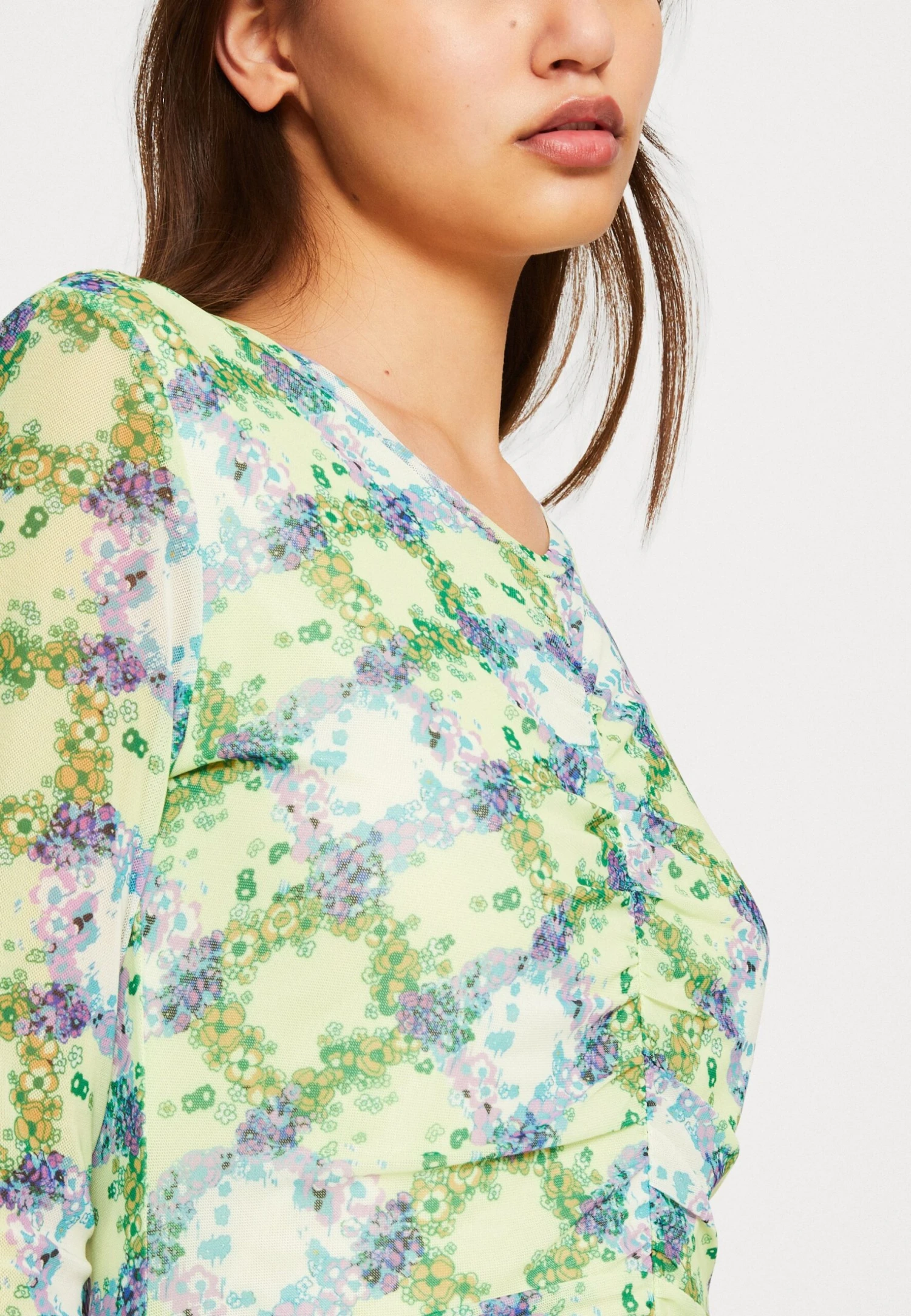 Yasbjork Midi Dress - Cocktailjurk - Light Yellow 8 Yasbjork Midi Dress - Cocktailjurk - Light Yellow - Afbeelding 6