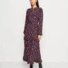 Yascharlot Long Dress - Jurk - Black/Charlot 1 Yascharlot Long Dress - Jurk - Black/Charlot -Yas 79173e07f6a64423bca652156c6358bc