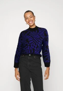 Yasstorm - Trui - Black Detail/Clematis Blue