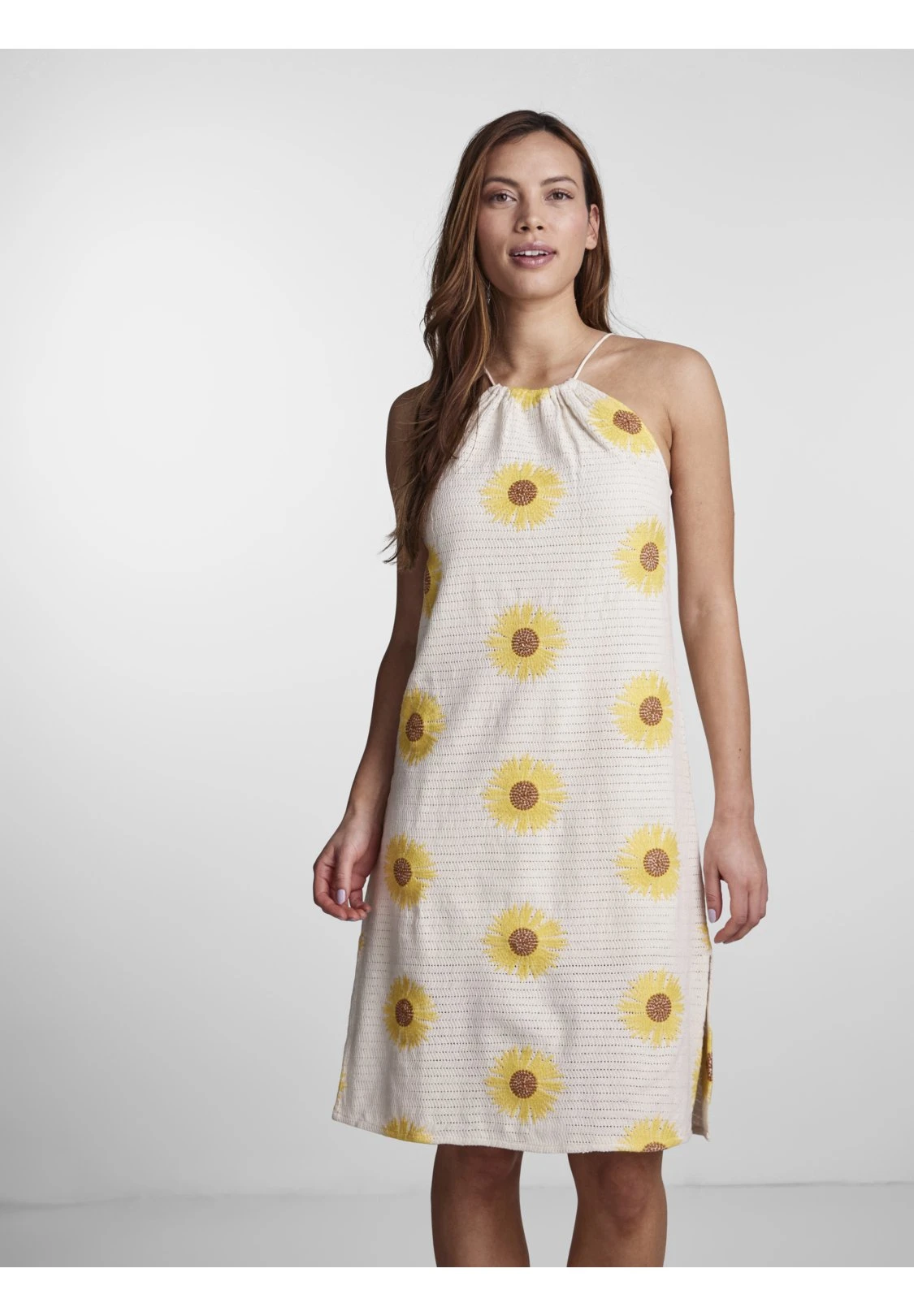Yassunflower Halterneck Dress Fest - Jurk - Offwhite 3 Yassunflower Halterneck Dress Fest - Jurk - Offwhite