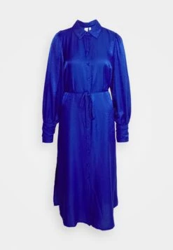 Yassura Midi Shirt Dress - Jurk - Blue 10 Yassura Midi Shirt Dress - Jurk - Blue -Yas 7f51113a800c4451b1b9fff76a7f0d82