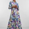 Yassavanna Long Shirt Dress - Maxi-Jurk - A12 Starterbox Kentucky Blue/Annina Prin 1 Yassavanna Long Shirt Dress - Maxi-Jurk - A12 Starterbox Kentucky Blue/Annina Prin -Yas 8009d1b5cea2403d9a518a3fe3c80348