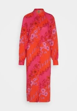 YAS Scarlet Midi Shirt Dress - Blousejurk - Flame Scarlet 12 YAS Scarlet Midi Shirt Dress - Blousejurk - Flame Scarlet -Yas 81331907ebab4a43ba3aeab016994885