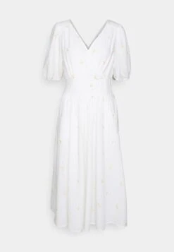 Yasfly Dress - Jurk - Star White/Curry -Yas 81a6f7feee5248a19d8c6cbb16d7d3cc