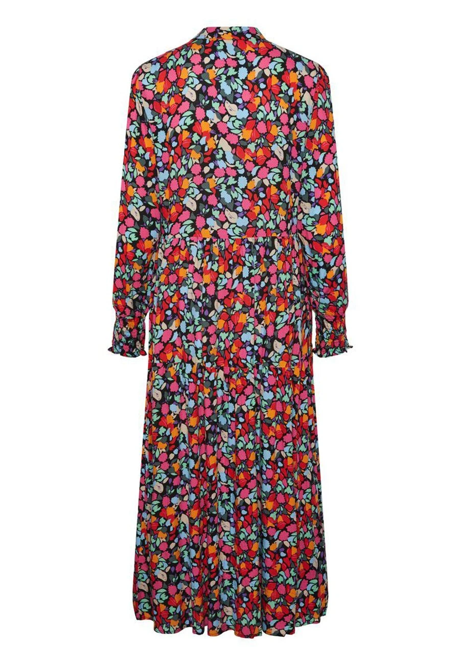 Yasalira Long Shirt Dress - Blousejurk - Garden Topiaryaop Small Flower Print 8 Yasalira Long Shirt Dress - Blousejurk - Garden Topiaryaop Small Flower Print - Afbeelding 6