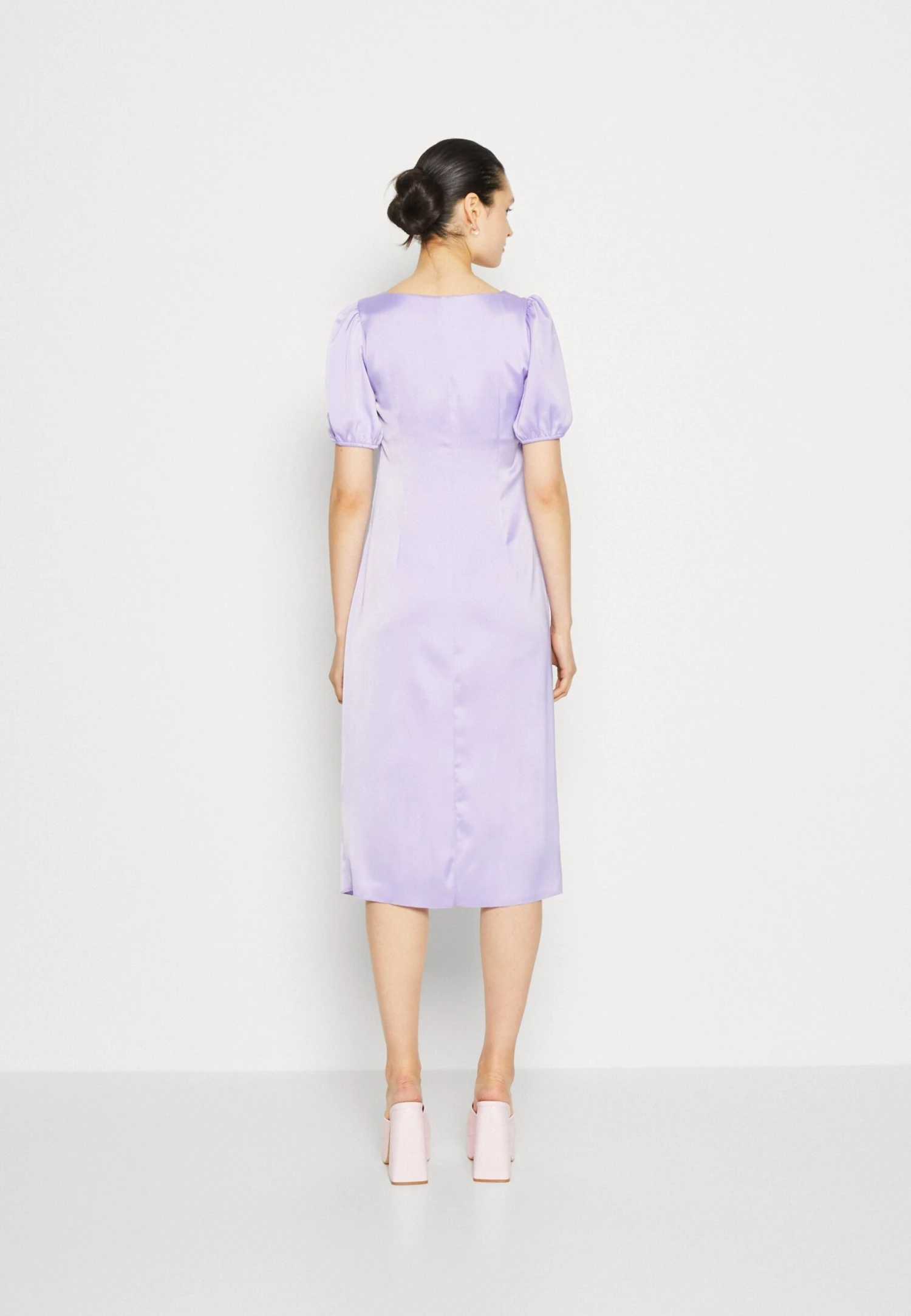 YAS Zura Drawstring Dress - Cocktailjurk - Purple 5 YAS Zura Drawstring Dress - Cocktailjurk - Purple - Afbeelding 3