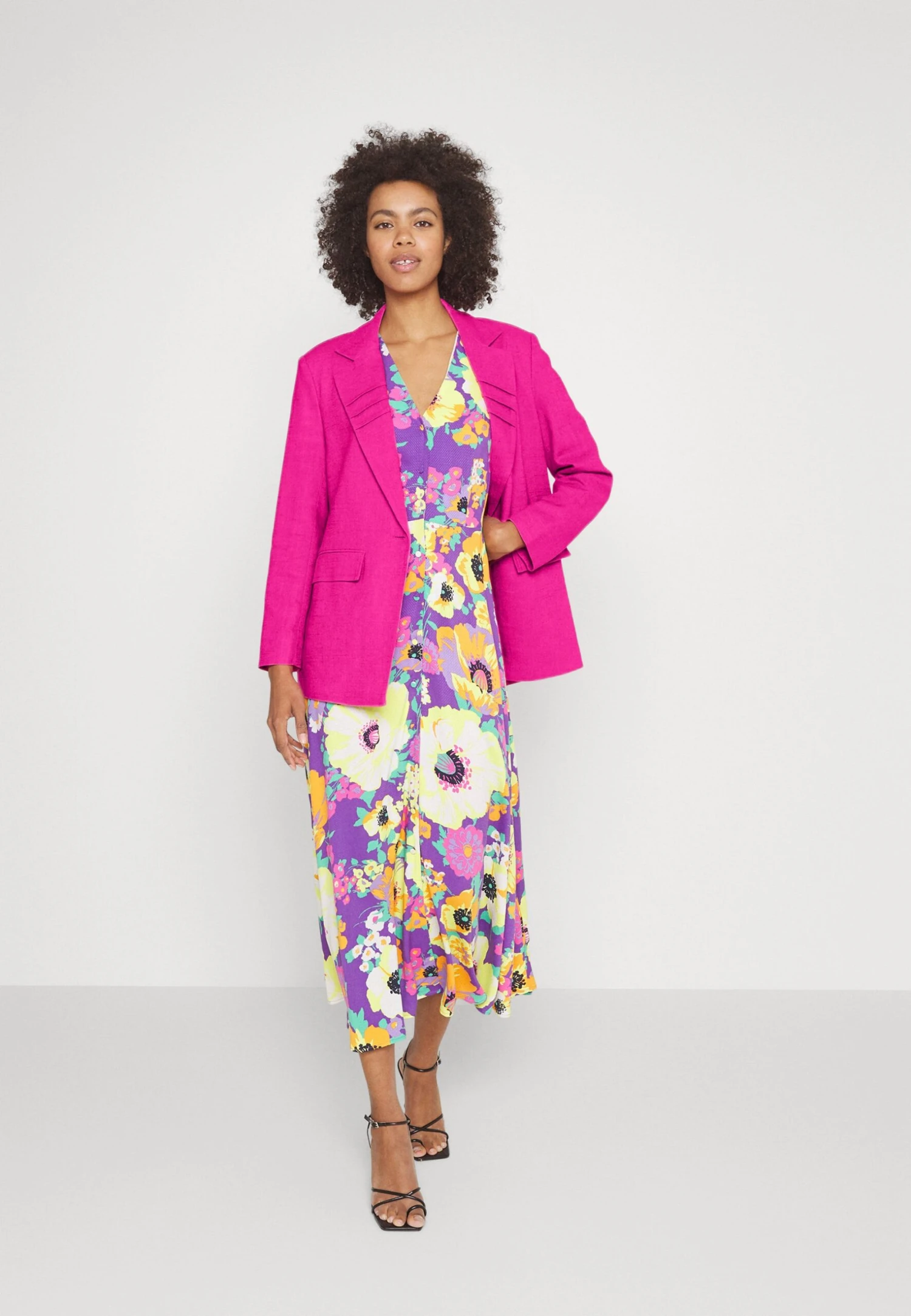 Yasprima - Blazer - Fuchsia/Purple 4 Yasprima - Blazer - Fuchsia/Purple - Afbeelding 2