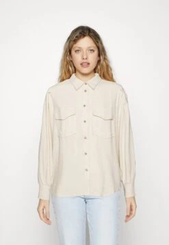 Yasviggi Damen Relaxed Fit - Overhemdblouse - Off-White