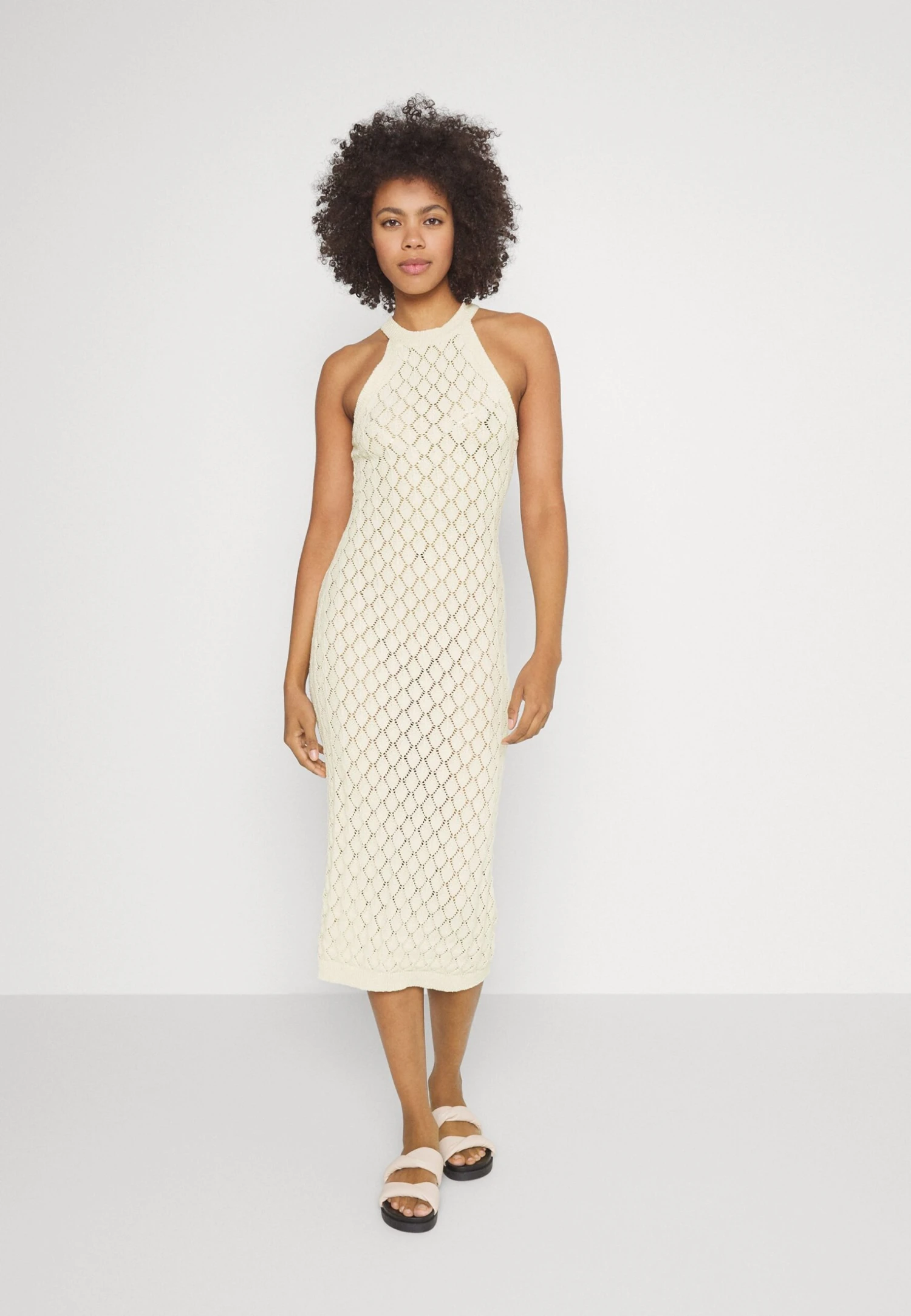 Yassummer Knit Dress- Gebreide Jurk - Birch 3 Yassummer Knit Dress- Gebreide Jurk - Birch