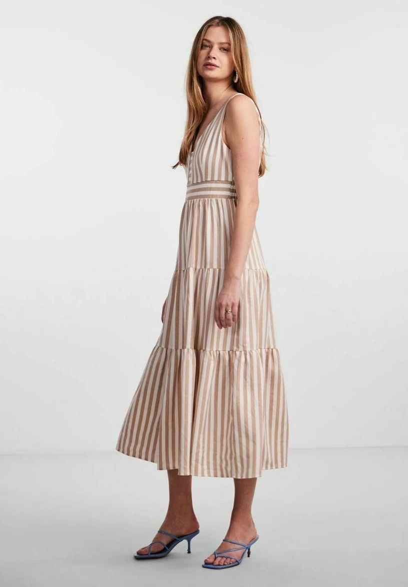 Yasplaza - Jurk - Plaza Taupe 5 Yasplaza - Jurk - Plaza Taupe - Afbeelding 3