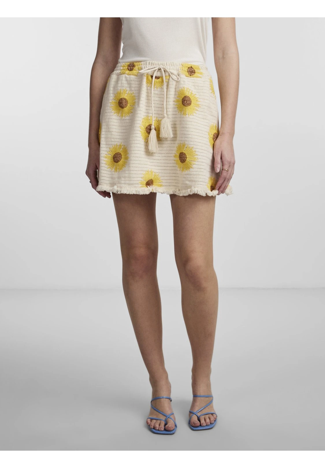 Yassunflower Skirt Fest - Minirok - Off-White 3 Yassunflower Skirt Fest - Minirok - Off-White