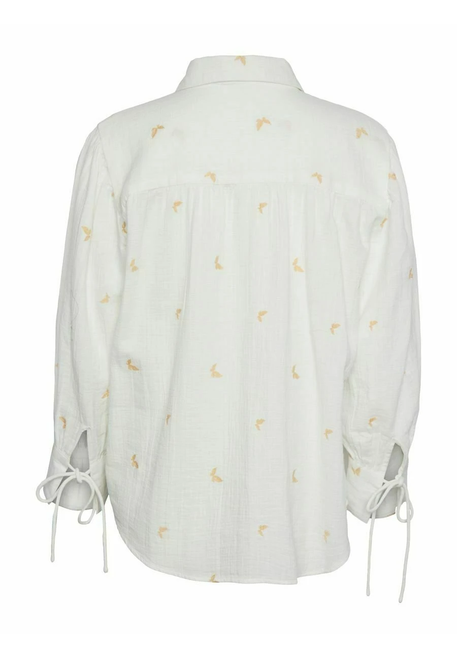 YAS Fly - Overhemdblouse - Star White 8 YAS Fly - Overhemdblouse - Star White - Afbeelding 6