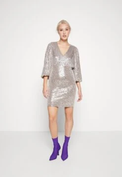 Yassteel 3/4 Dress - Show - Cocktailjurk - Silver