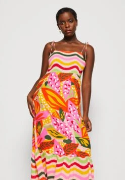 Yastropicana Strap Ankle Dress - Maxi-Jurk - Citrus/Tropicana -Yas 8a3f400fc6a94f618d6dff2ef0eecc1f