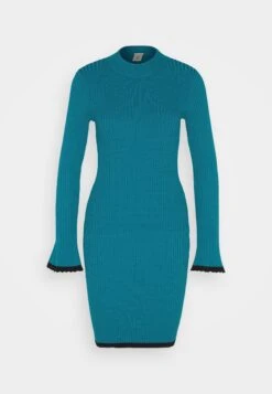 Yastrista Dress- Etui-Jurk - Deep Lakedetail/Black Constrast -Yas 8a7a8b72aeff492f98dc958a1f5b9527