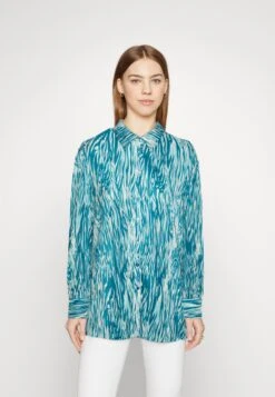 Yaszella Long - Overhemdblouse - Deep Lake