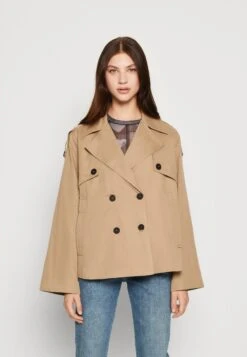 Yasminki Short Coat - Lichte Jas - Silver Mink