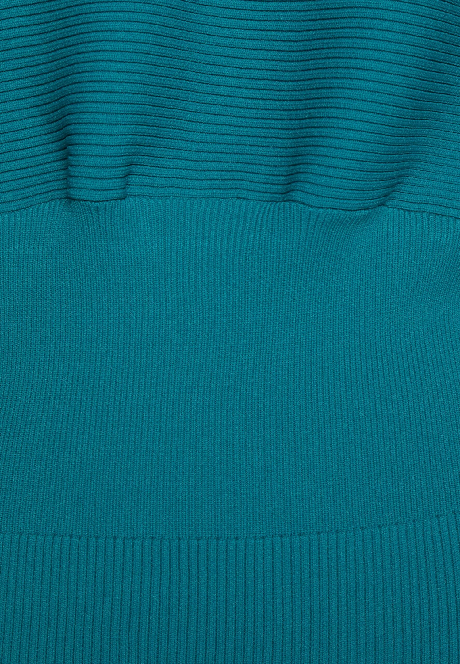 Yashally Longsleeve Dress - Gebreide Jurk - Deep Lake 5 Yashally Longsleeve Dress - Gebreide Jurk - Deep Lake - Afbeelding 3