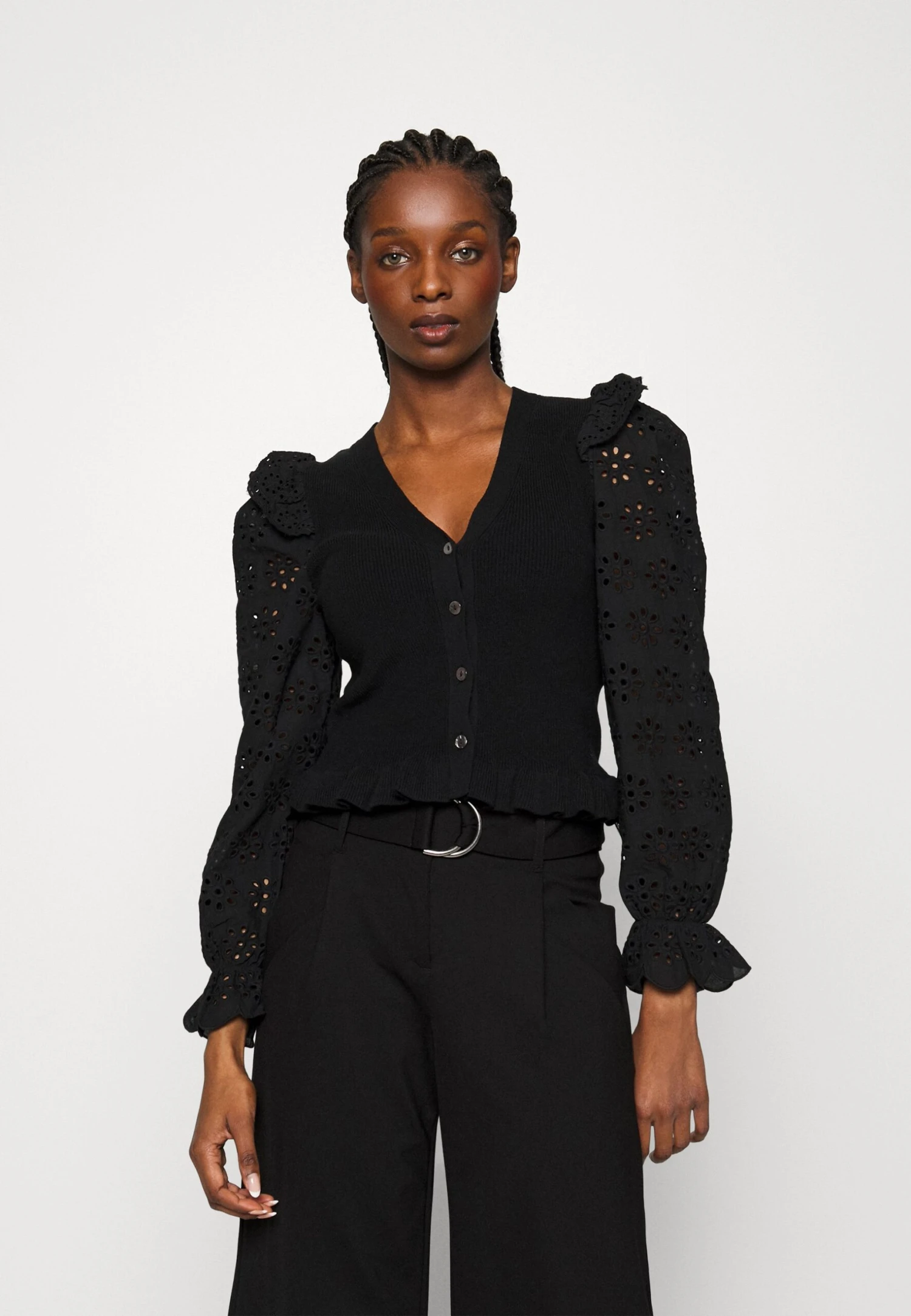 Yasholli Cardigan - Vest - Black 3 Yasholli Cardigan - Vest - Black