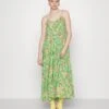Yasuria Long Dress - Maxi-Jurk - Poison Green