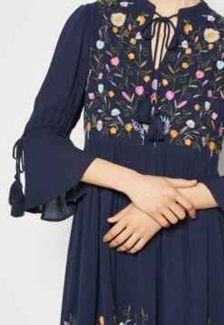 Yaschella 3/4 Tunic Dress - Jurk - Dark Blue -Yas 8fd5ae96deb4462ba3fca98d079b8e18