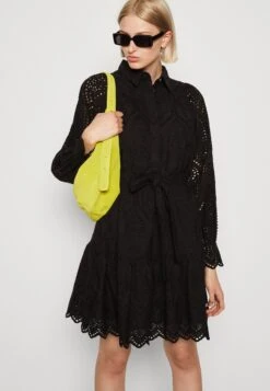 Yasholi Belt Dress- Blousejurk - Black -Yas 9237ebfc6c144e998ba938f50bf2cfba