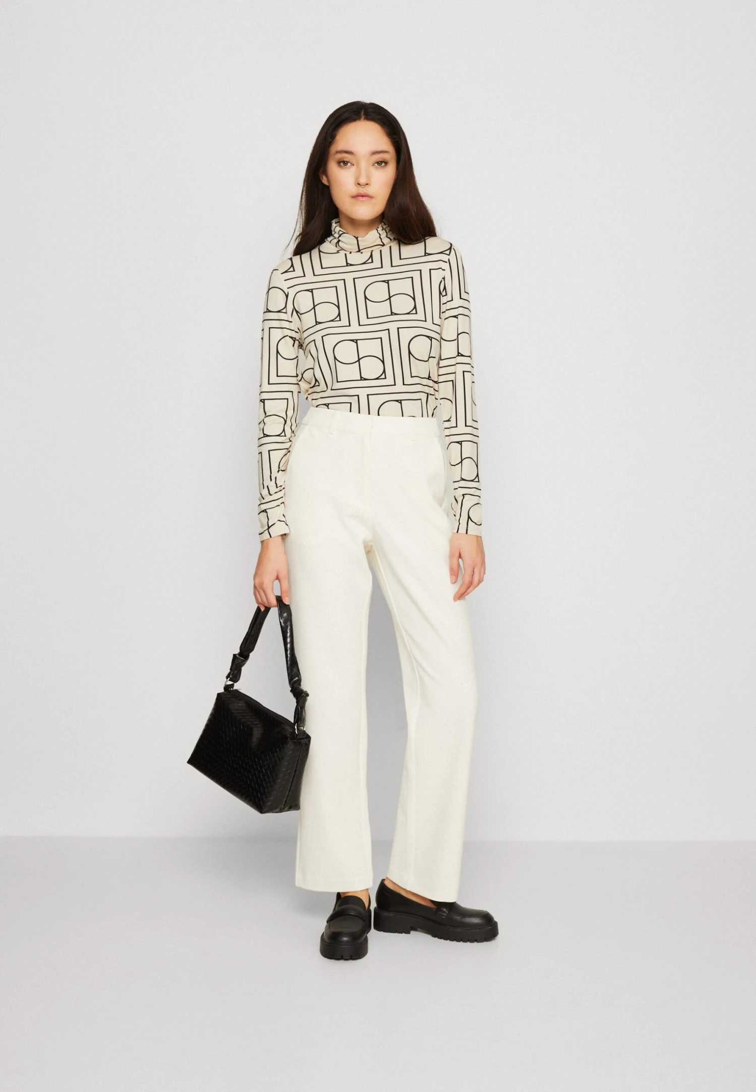 Yaslizzie High Waist Straight Pant - Broek - Gardenia 4 Yaslizzie High Waist Straight Pant - Broek - Gardenia - Afbeelding 2