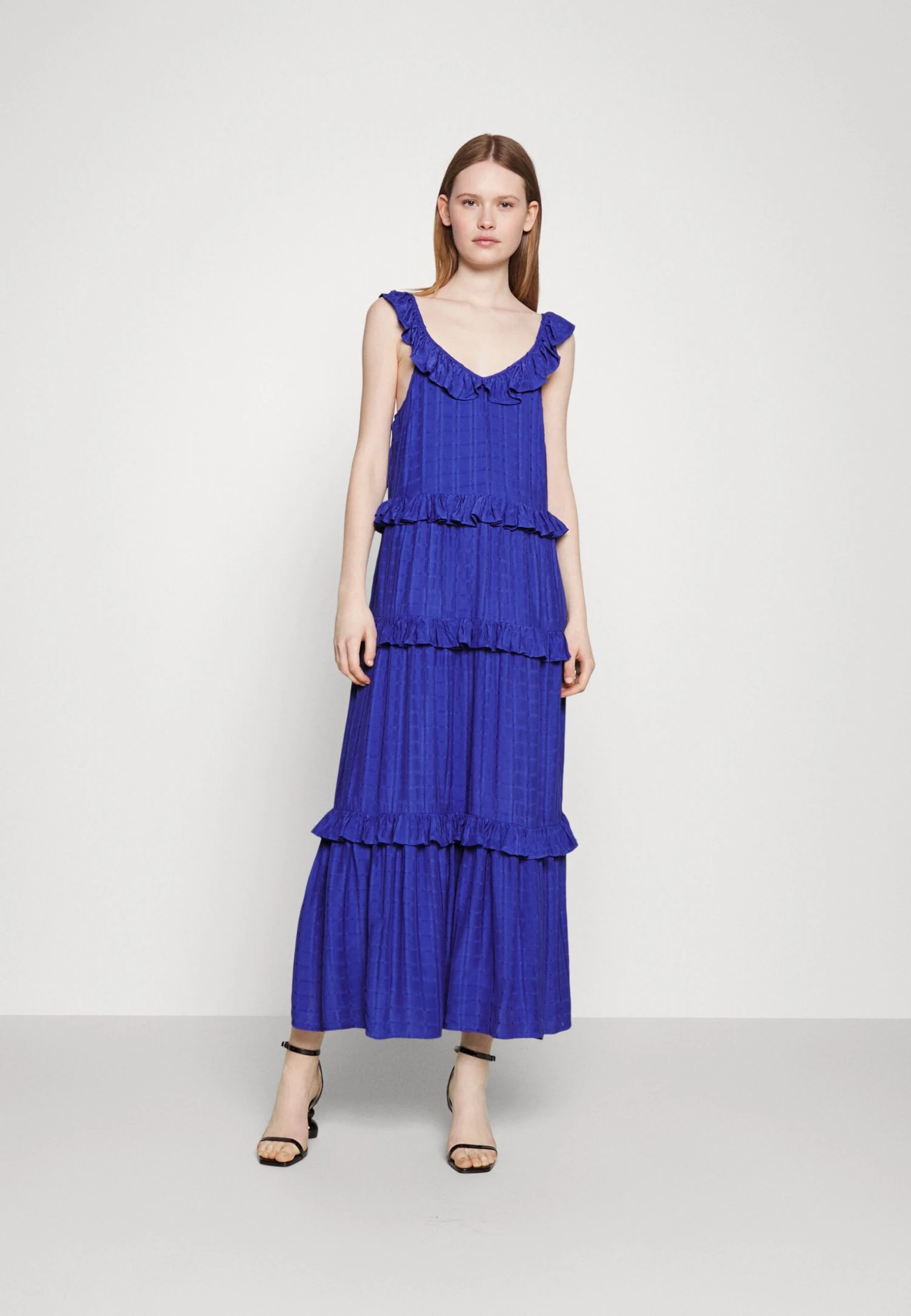 Yasyalira Long Dress - Maxi-Jurk - Baja Blue 3 Yasyalira Long Dress - Maxi-Jurk - Baja Blue