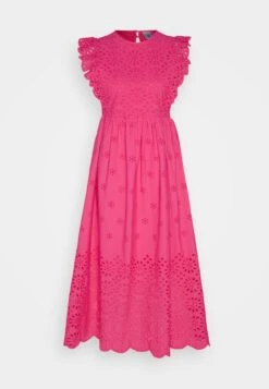 YAS Fimla Midi Dress - Cocktailjurk - Fuchsia Purple -Yas 95f881ca360d468d848bfa7f035c2007