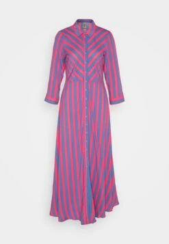 Yassavanna Long Shirt Dress - Maxi-Jurk - Fuchsia Purple -Yas 97d45c0cda15474f953b2029bab1b53e