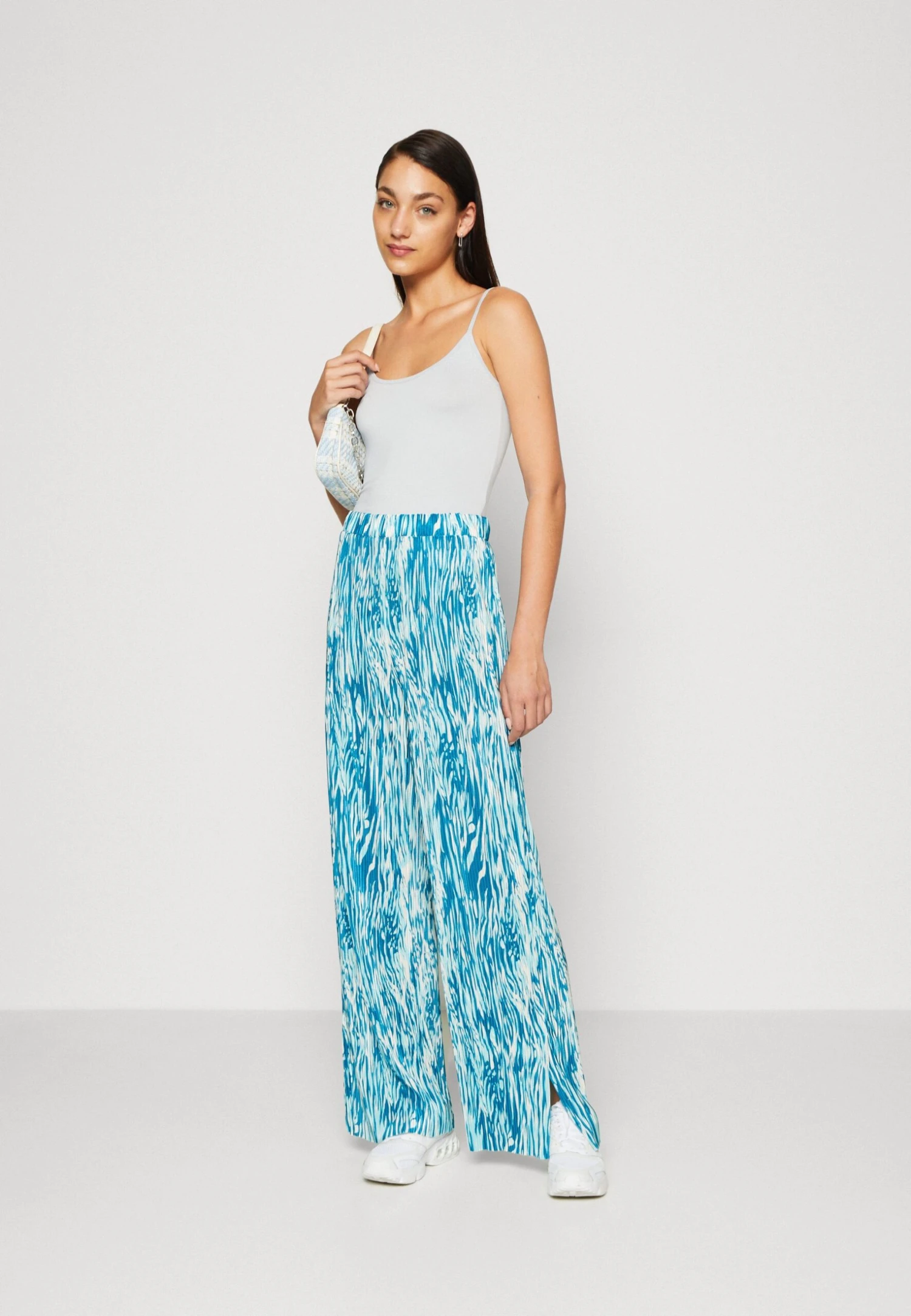 Yaszella Pants - Broek - Deep Lake/Zella 4 Yaszella Pants - Broek - Deep Lake/Zella - Afbeelding 2