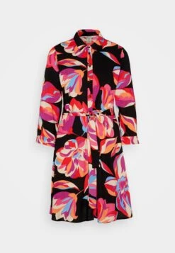 Yassavanna 3/4 Short Shirt Dress - Blousejurk - Black 12 Yassavanna 3/4 Short Shirt Dress - Blousejurk - Black -Yas 9a5853550aac49af94c5c18d866b30dc