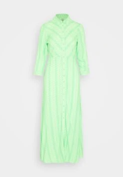 Yassavanna Long Shirt Dress - Maxi-Jurk - Summer Green/Boho -Yas 9cbbebefe5114c24a5c94c46a7fd2d1b