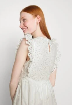 YAS Fimla Midi Dress - Cocktailjurk - Star White -Yas 9d54a205ecf247998bd877b454dab779