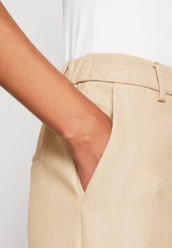 YAS Likka Wide Pants - Broek - Beige -Yas 9f23d51f997843d9a56e925eb6466cf1