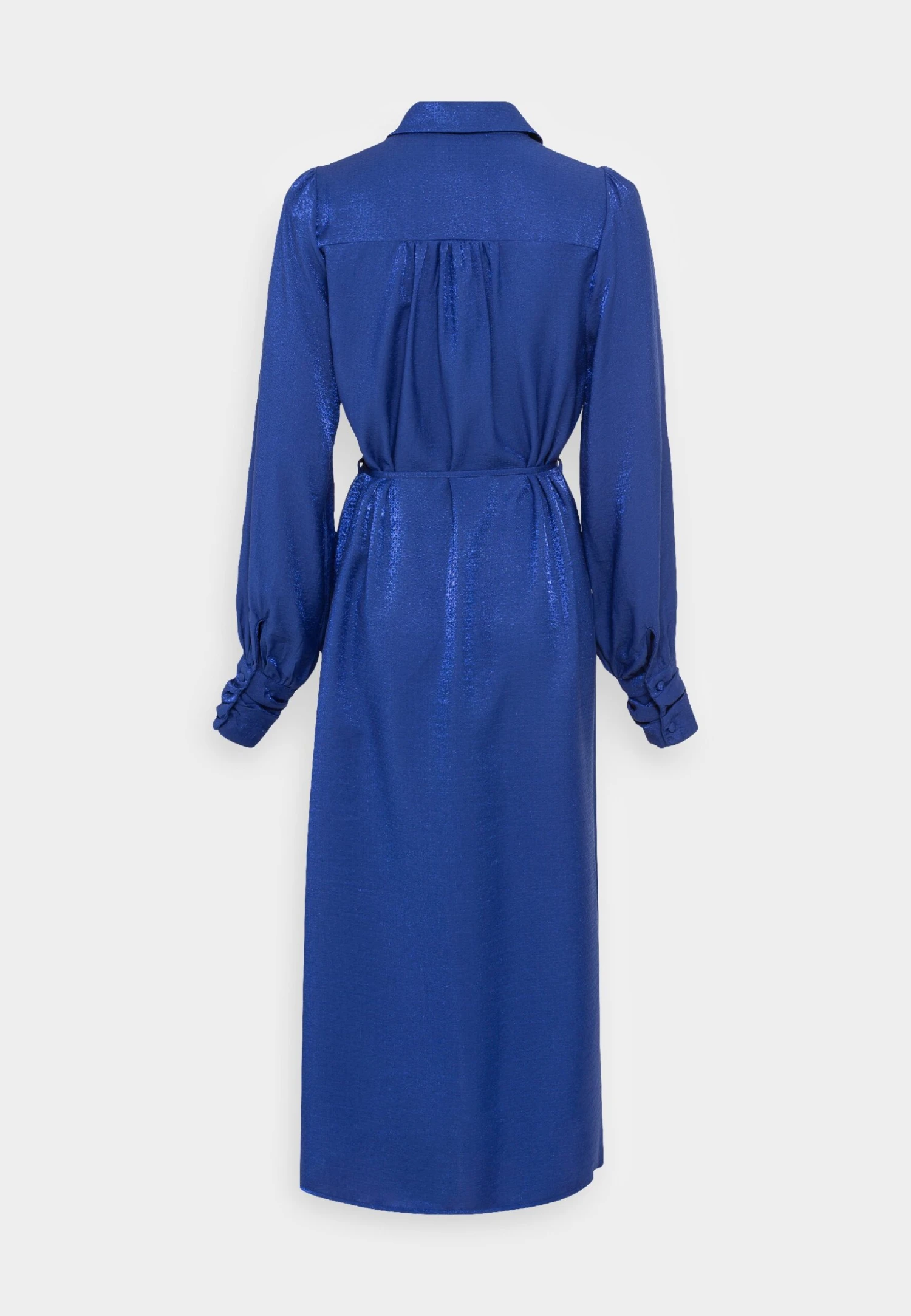 Yassura Midi Shirt Dress - Blousejurk - Blue 4 Yassura Midi Shirt Dress - Blousejurk - Blue - Afbeelding 2