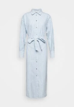Yaslegion Long Shirt Dress - Jurk - Legion Blue -Yas a10ec5a94a1947a5b2b6e3b826a94ce0
