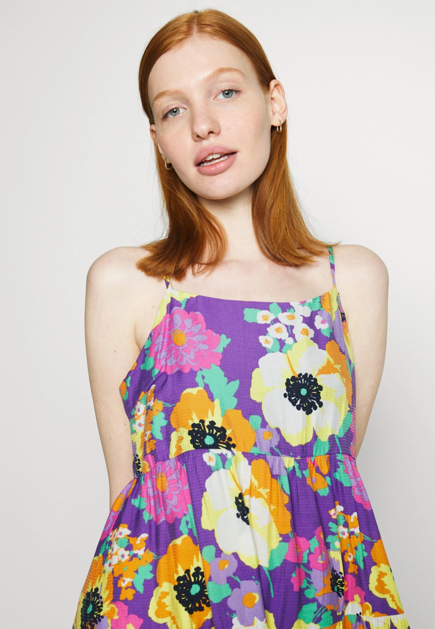 Yasspectrum Sl Long Dress S. - Maxi-Jurk - Deep Lavender/Spectrum Print 7 Yasspectrum Sl Long Dress S. - Maxi-Jurk - Deep Lavender/Spectrum Print - Afbeelding 5