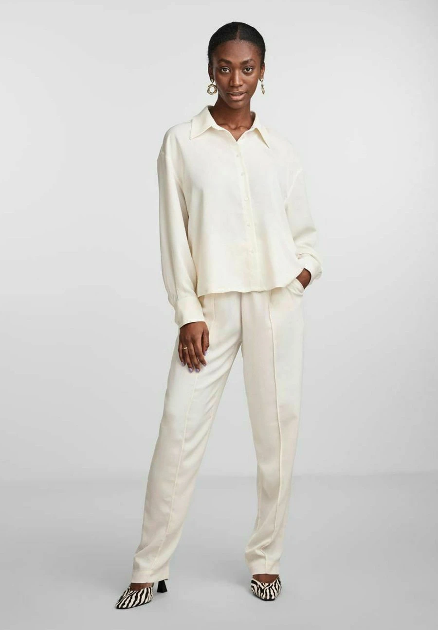 Yasparrot - Overhemdblouse - Whisper White 4 Yasparrot - Overhemdblouse - Whisper White - Afbeelding 2