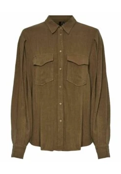 Yasviggi Damen Relaxed Fit - Overhemdblouse - Stein