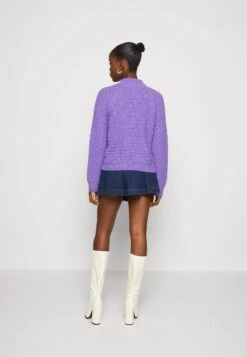 Yasrosafia High Neck - Trui - Dahlia Purple -Yas a4988c605136433ba7ffd4df03d3d3d5