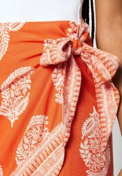 Yastan Wrap Skirt - Wikkelrok - Burnt Ochre/Tan 10 Yastan Wrap Skirt - Wikkelrok - Burnt Ochre/Tan -Yas a56a745b7cb345428f39c1f64a89adb5