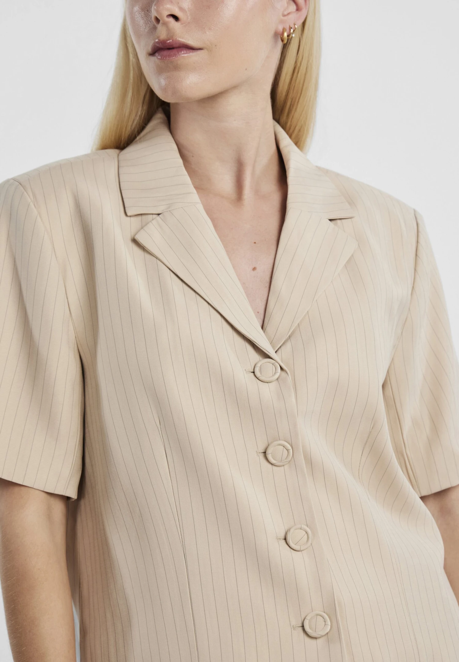 Yaspina - Blazer - Cement 6 Yaspina - Blazer - Cement - Afbeelding 4