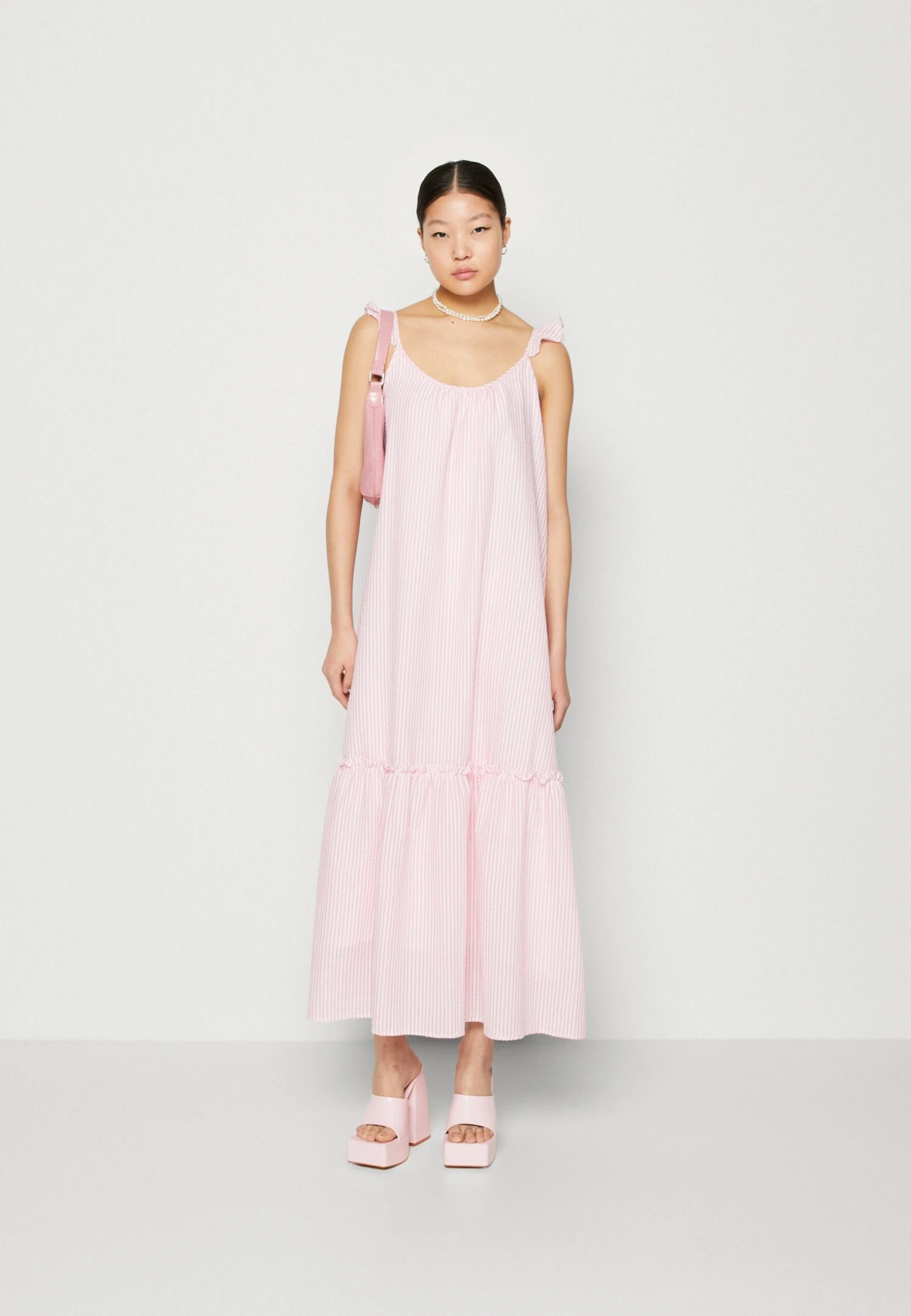 Yastia Ankle Dress- Maxi-Jurk - Rosebloom 4 Yastia Ankle Dress- Maxi-Jurk - Rosebloom - Afbeelding 2