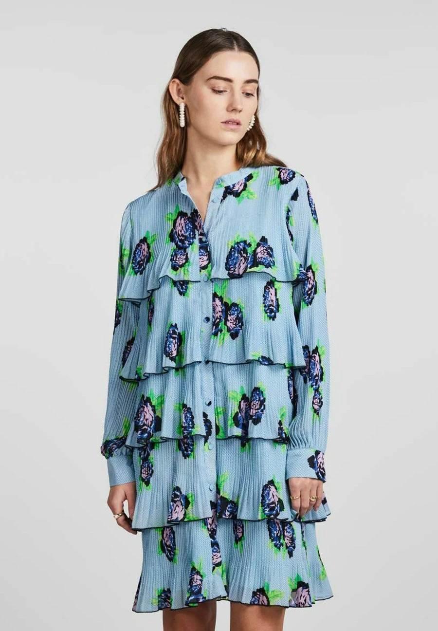 Yasrosola - Blousejurk - Blue Topaz 3 Yasrosola - Blousejurk - Blue Topaz